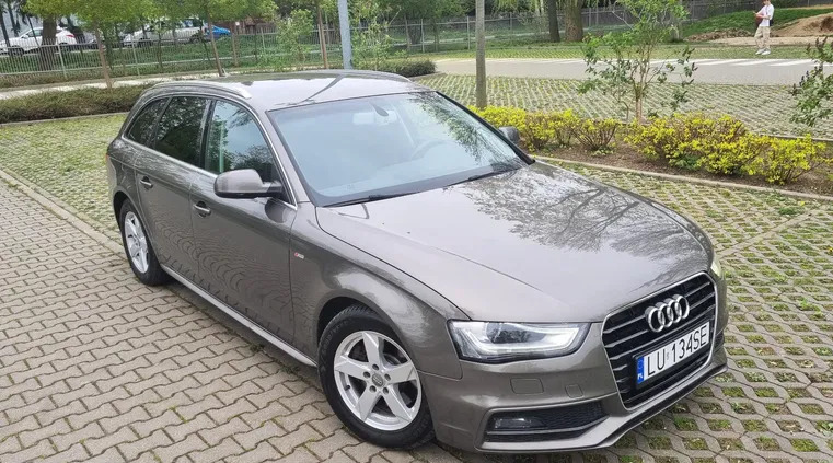 lubelskie Audi A4 cena 47900 przebieg: 212300, rok produkcji 2014 z Lublin